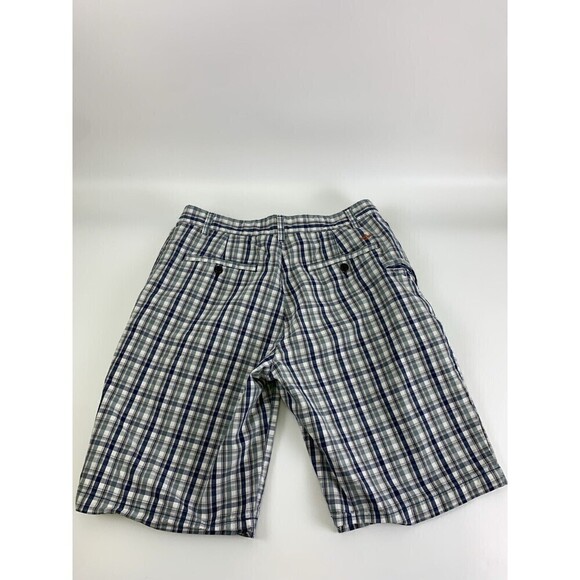 Eddie Bauer And Dockers Shorts Blue Plaid Black Houndstooth Mens Size 32 - Picture 12 of 13